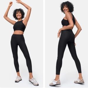 OUTDOOR VOICES Warm Up Legging in Black Size S High Waist